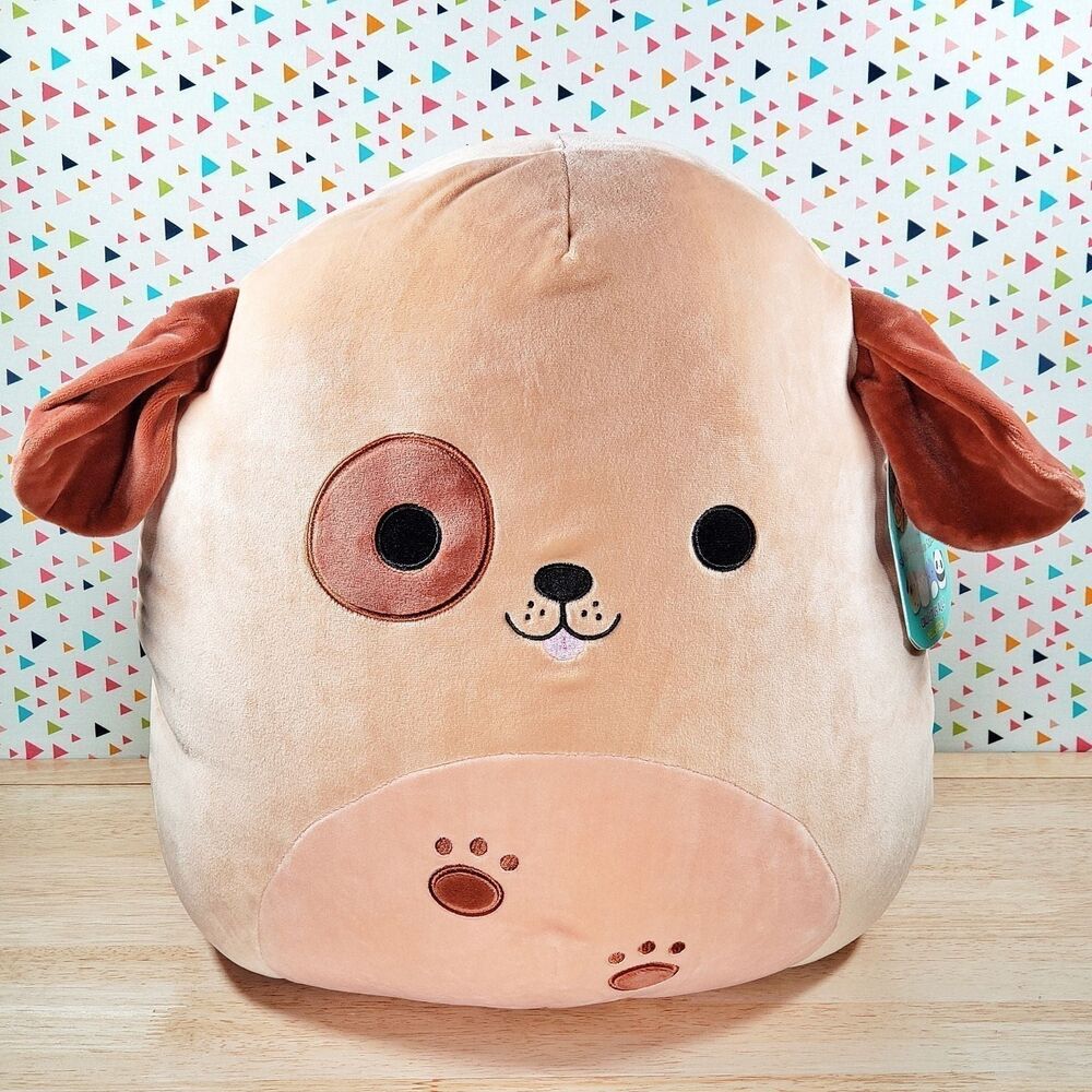 Squishmallow Doug the Puppy Dog 16" 2021 UltraSoft Stuffed Animal Toy Plush NWT